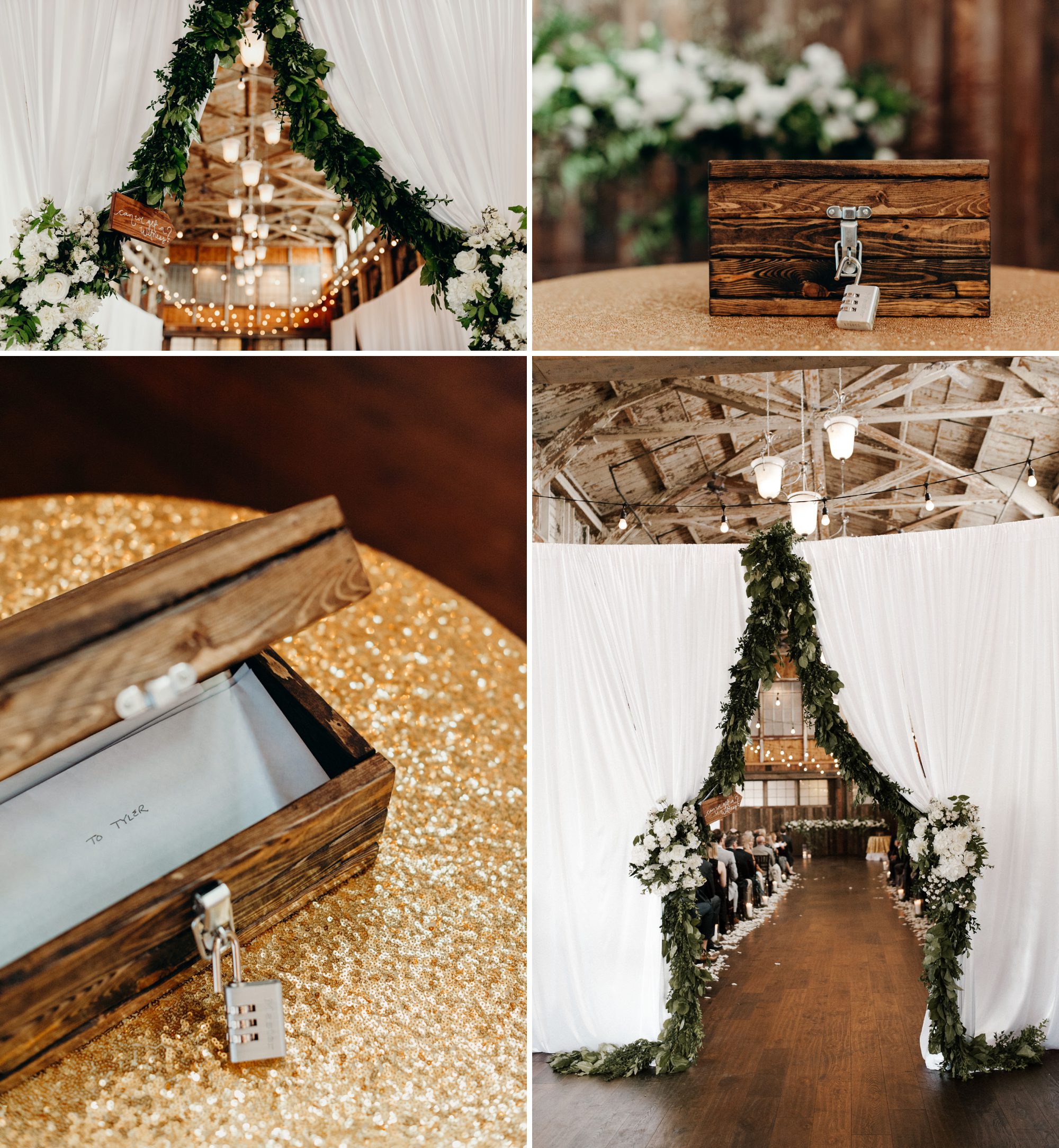 Ceremony details in Seattle, Washington. By Sodo Park wedding photographer Briana Morrison.