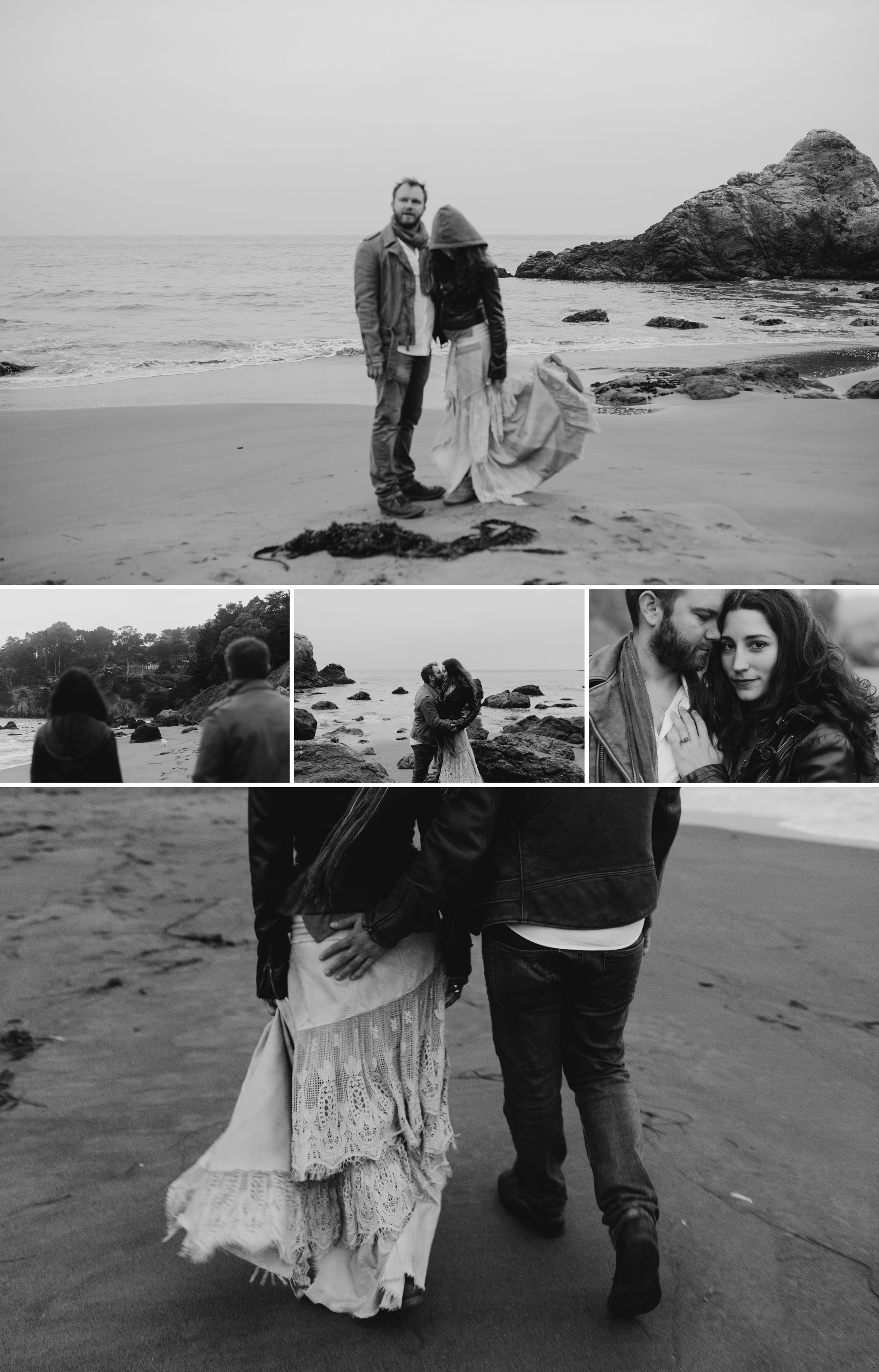 Adorable couple photographed by San Francisco engagement photographer Briana Morrison