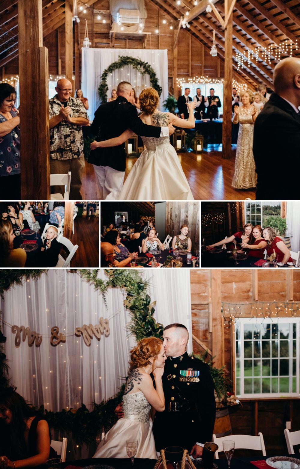 Let the party begin! Bostic Lake Ranch Wedding in Redmond, WA by Briana Morrison