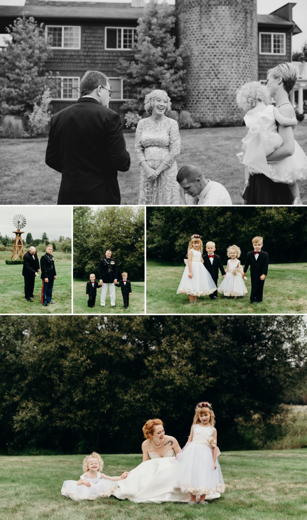 Cuties! By Seattle wedding photographer Briana Morrison