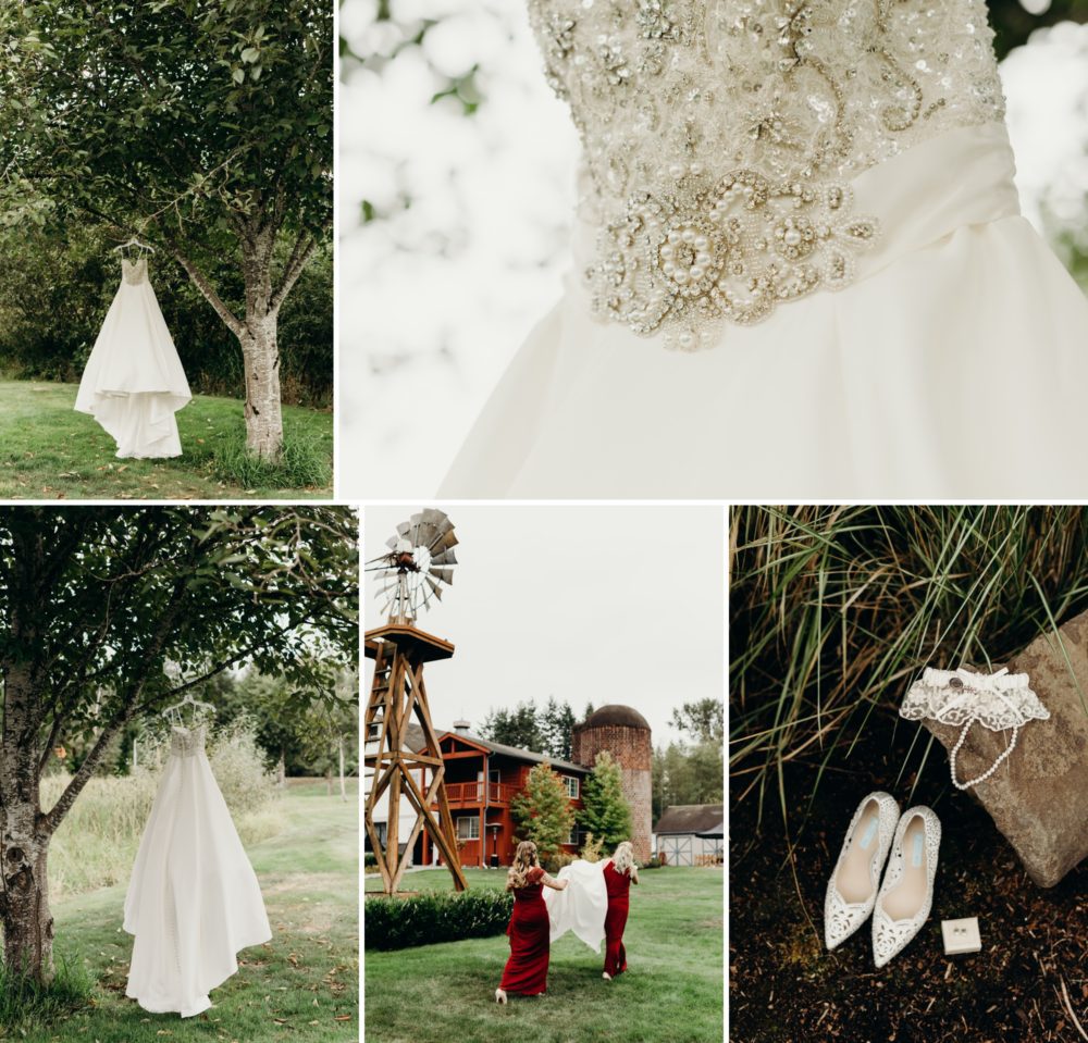 Bridal details - By Seattle wedding photographer Briana Morrison
