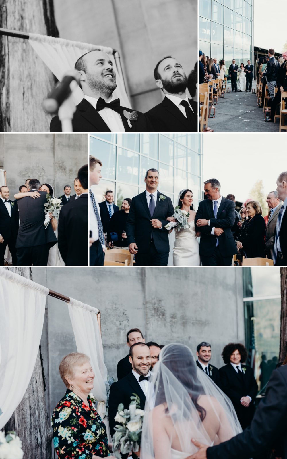 Here comes the bride!  Interpretive Center Museum wedding by Briana Morrison Photography