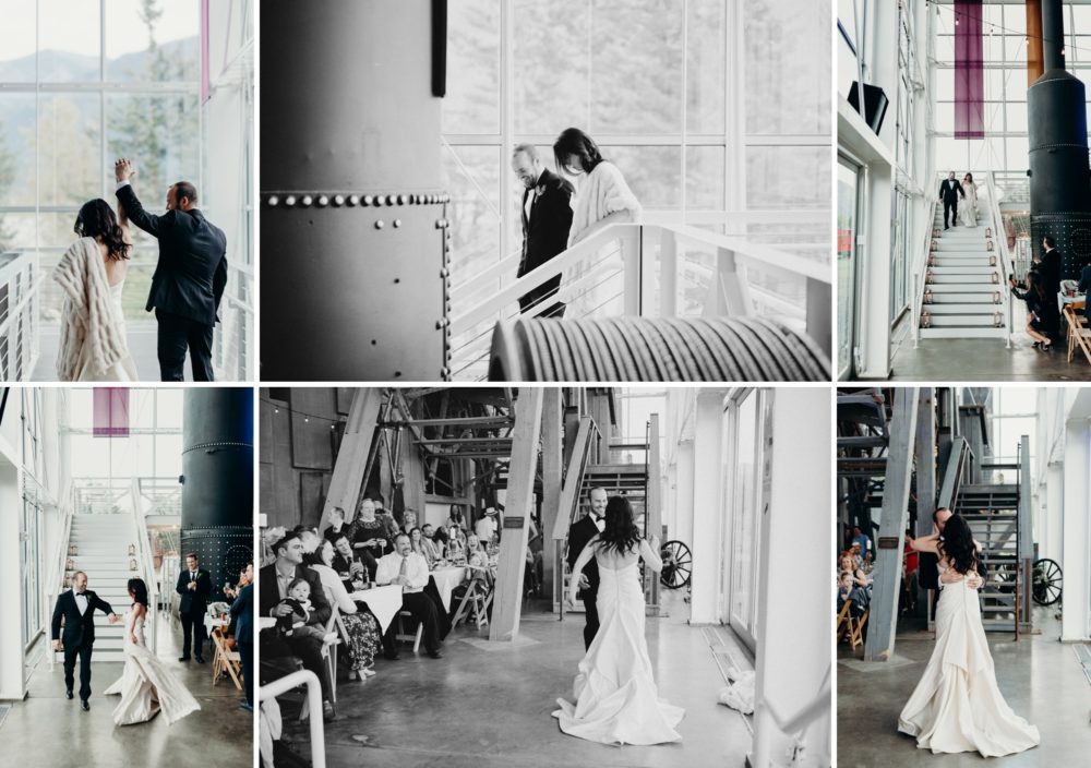 The first dance at the Interpretive Center Museum wedding by Briana Morrison Photography
