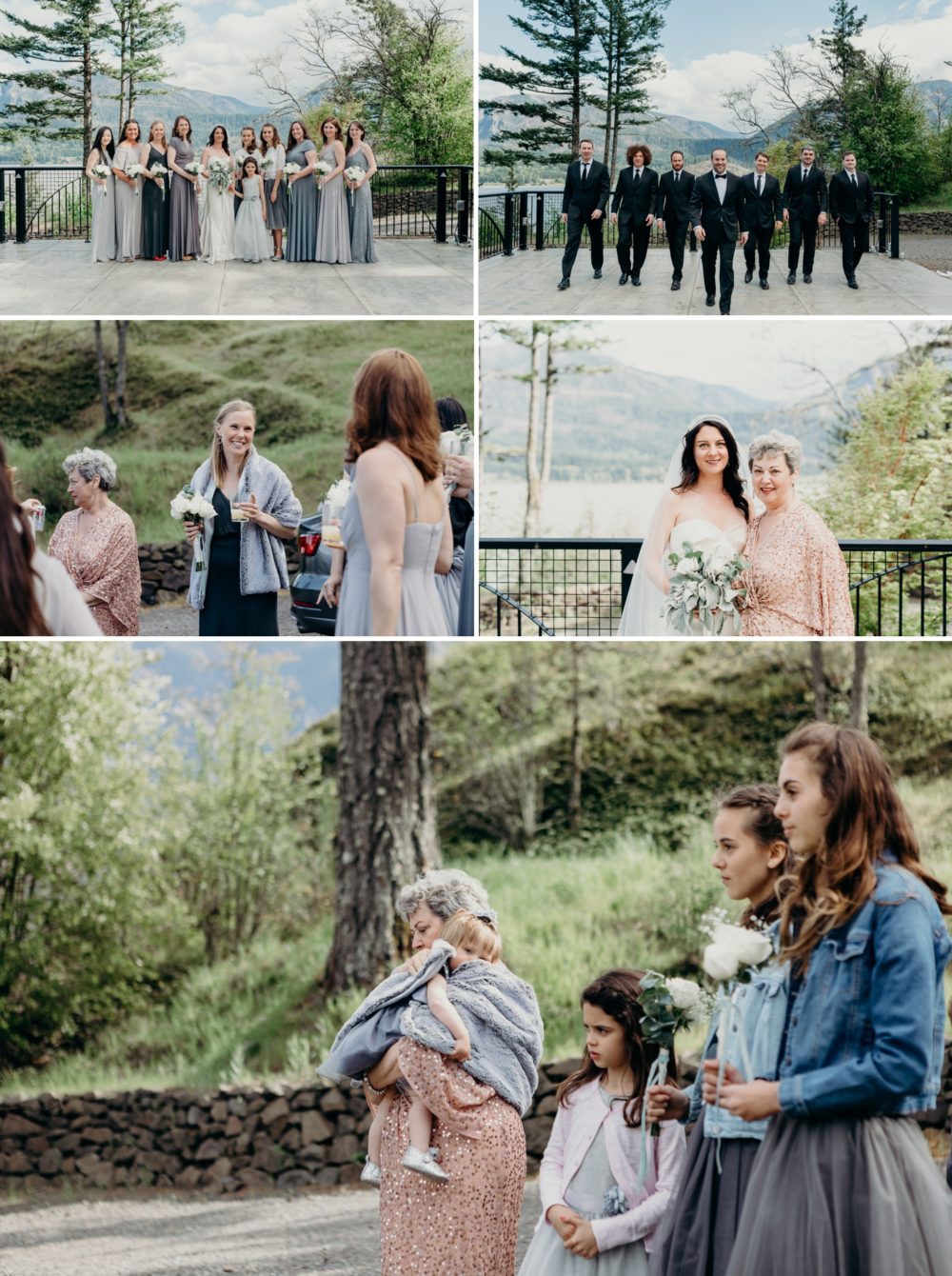 Columbia River Gorge wedding photography by Briana Morrison