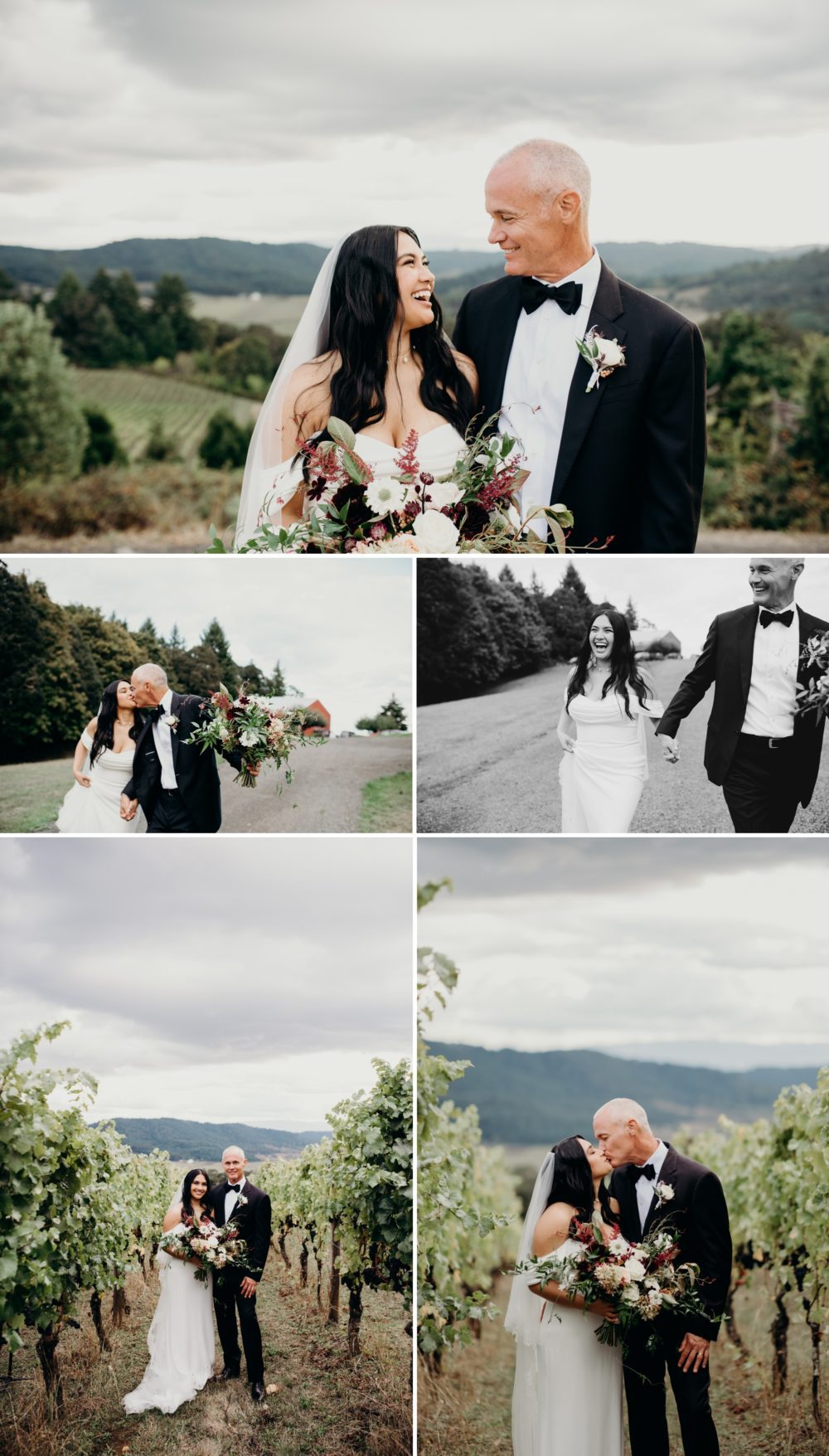 Bridal portraits at Youngberg Hill in McMinnville, Oregon  - by Portland Wedding Photographer, Briana Morrison