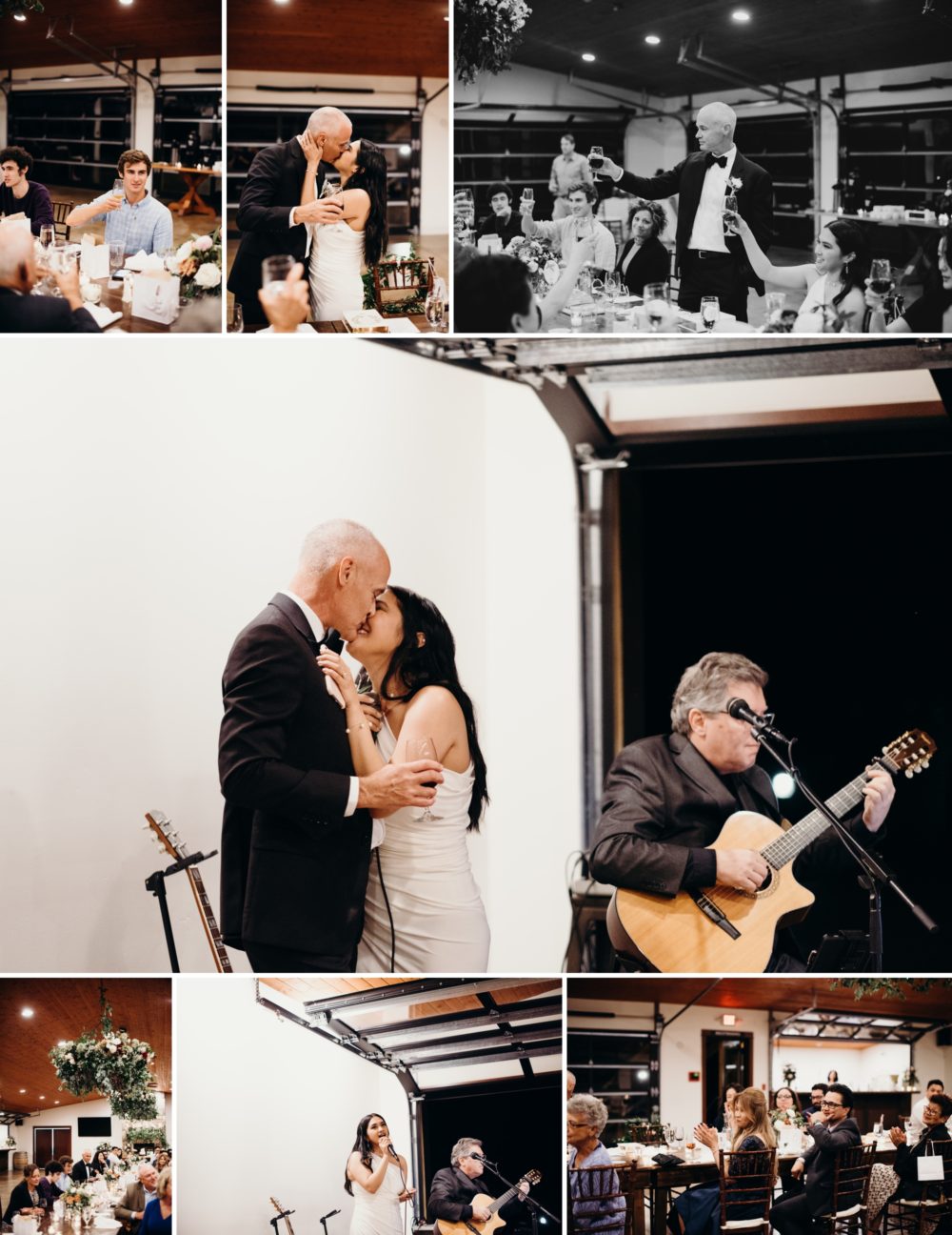 The bride sings to her groom - by McMinnville Wedding Photographer, Briana Morrison
