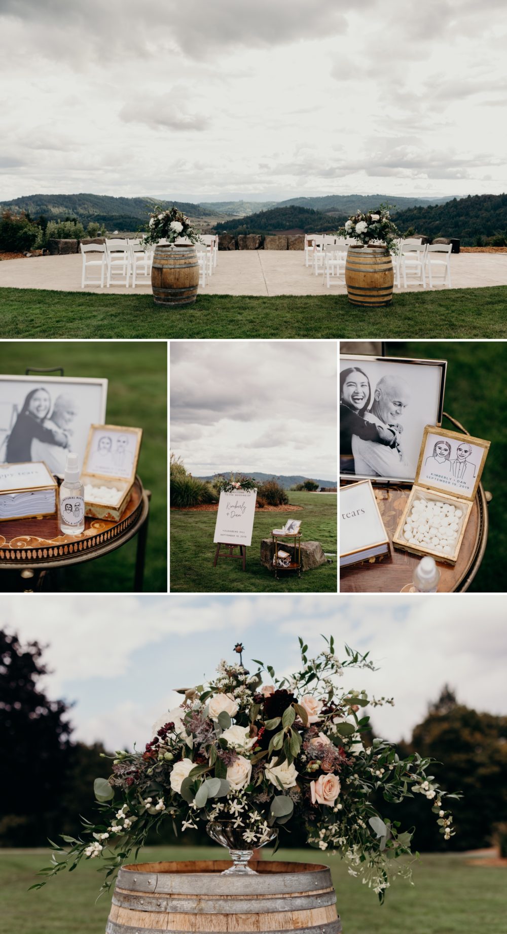 Ceremony details - by Youngberg Hill Wedding Photographer, Briana Morrison