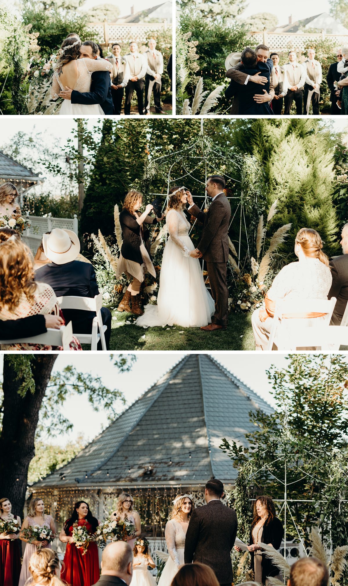 A romantic, bohemian wedding in Portland, Oregon. Photographed by Pacific Northwest Wedding Photographer, Briana Morrison