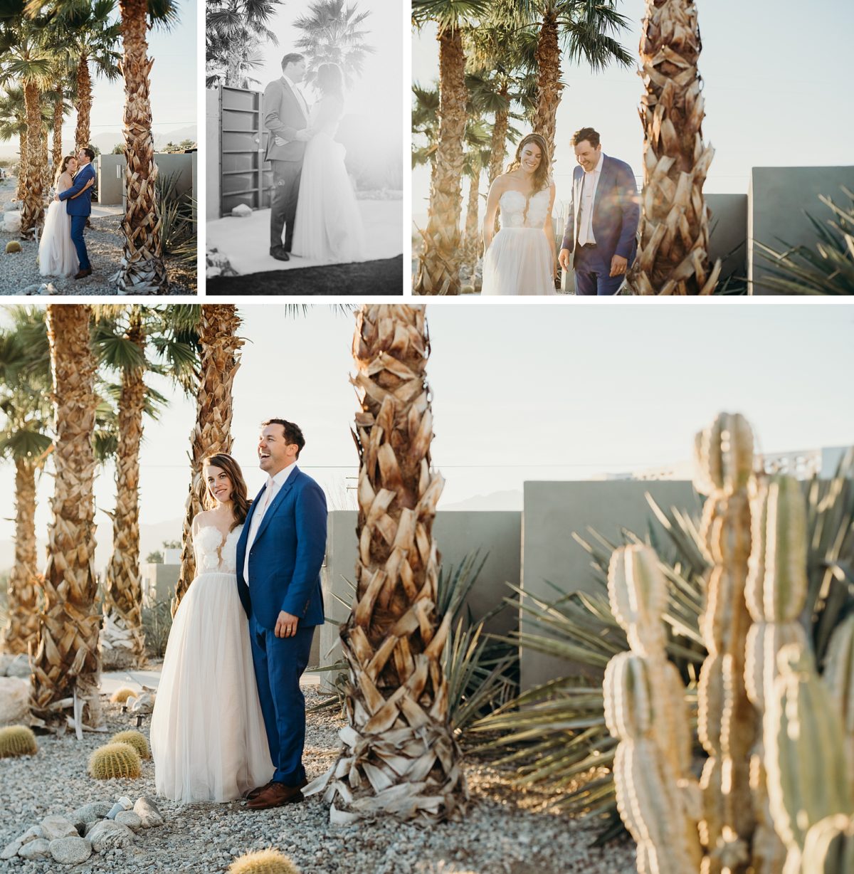 Bridal portraits at The Lautner Compound by Briana Morrison