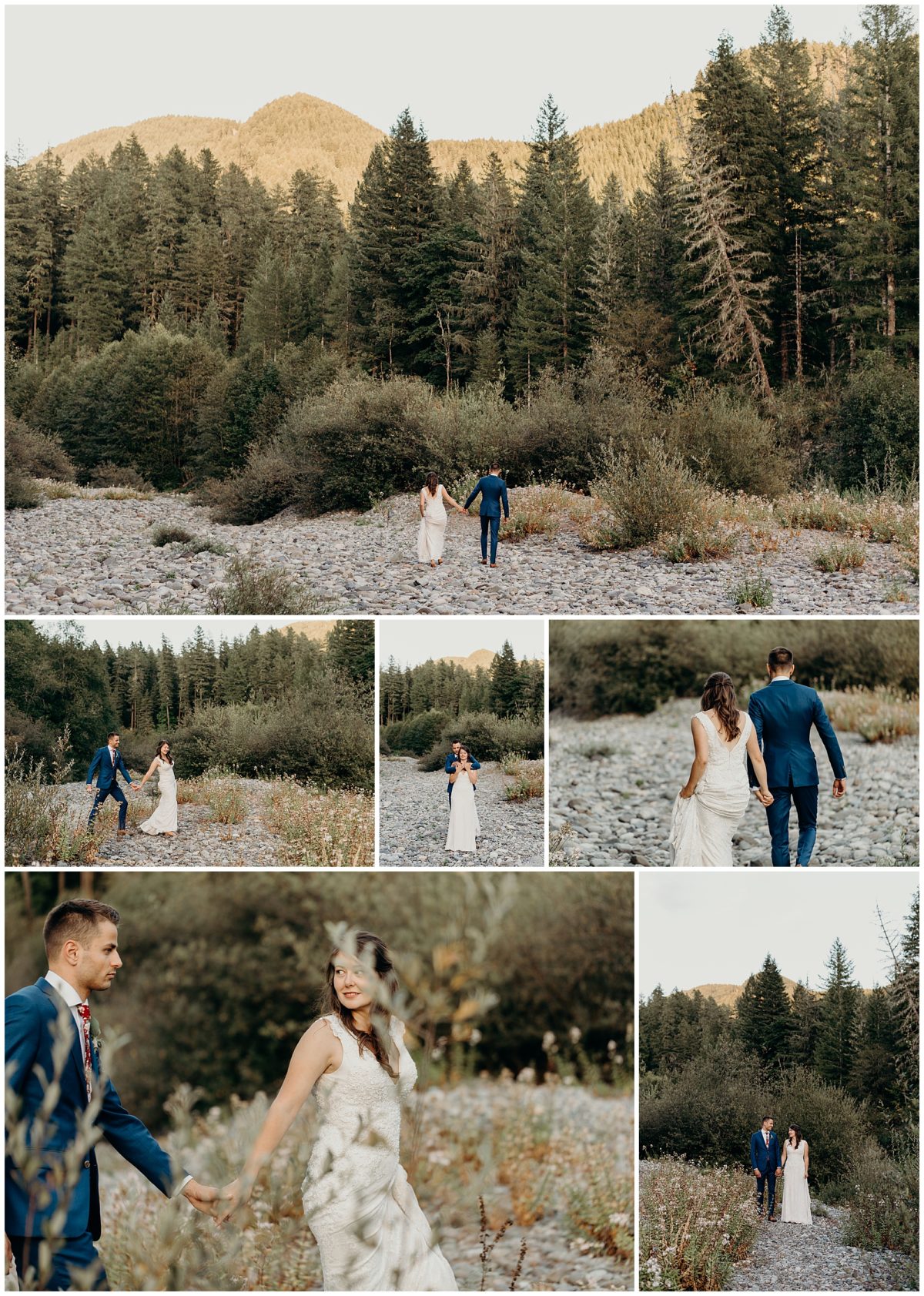 The most beautiful bridal portraits at this Camp Cascade Wedding. Photography by PNW wedding photographer, Briana Morrison