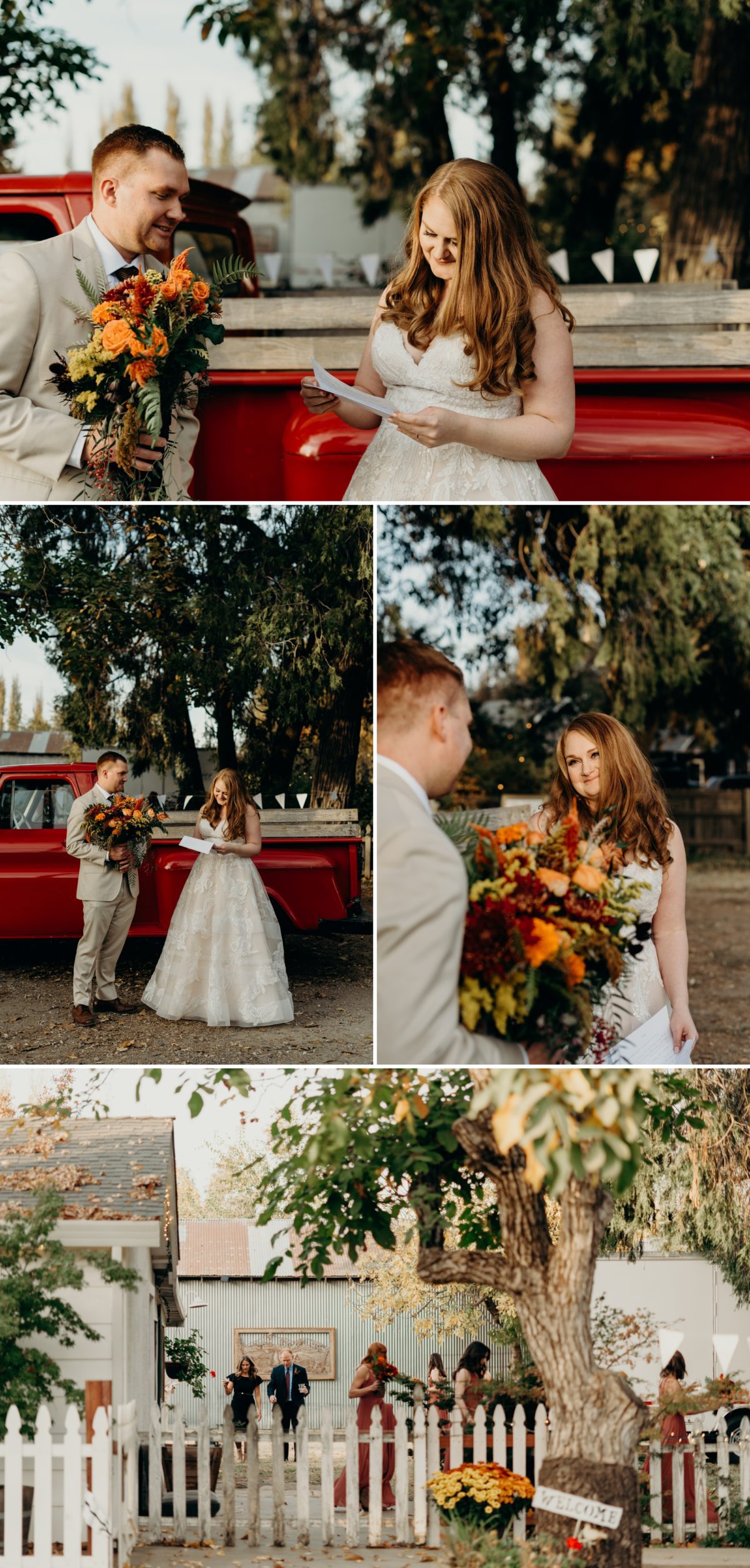 A backyard wedding in Gridley, CA photographed by Briana Morrison