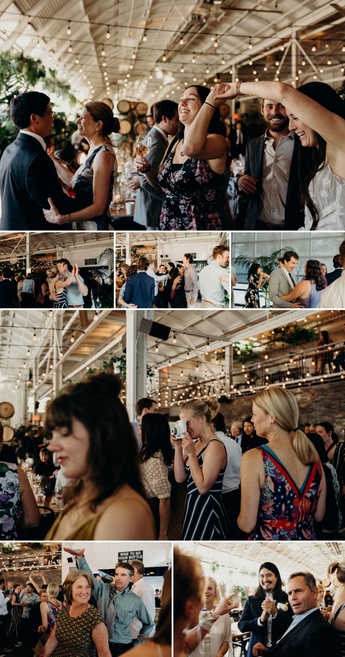 Dancing with DJ Aquaman at this Coopers Hall wedding in Portland, Oregon. Photographs by Briana Morrison Photography