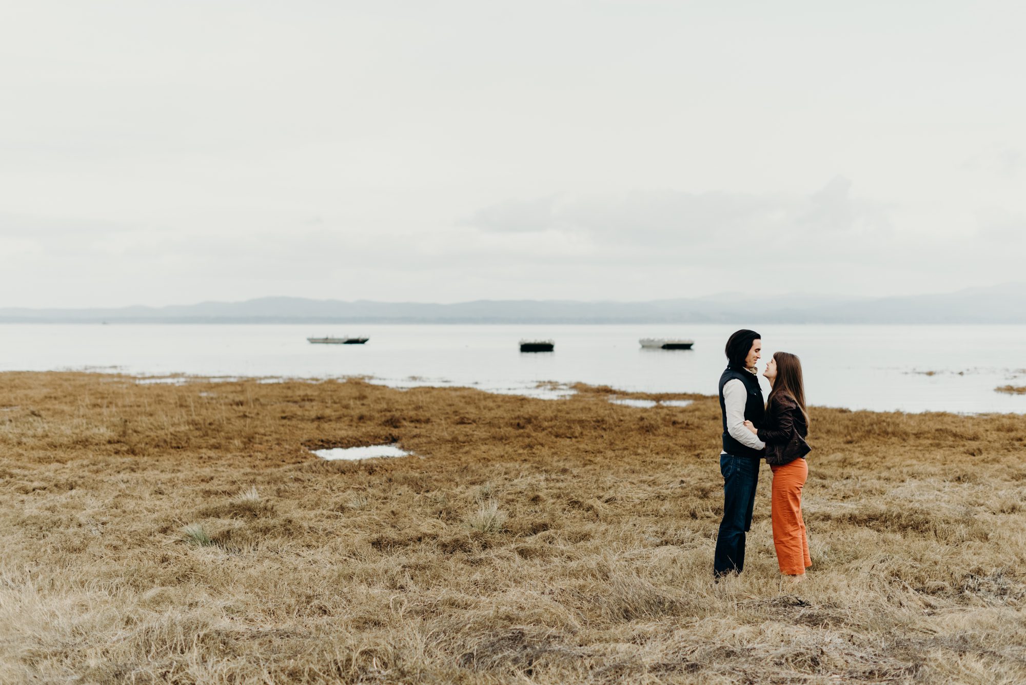 Long Beach, Washington Engagement Session by Briana Morrison Photography