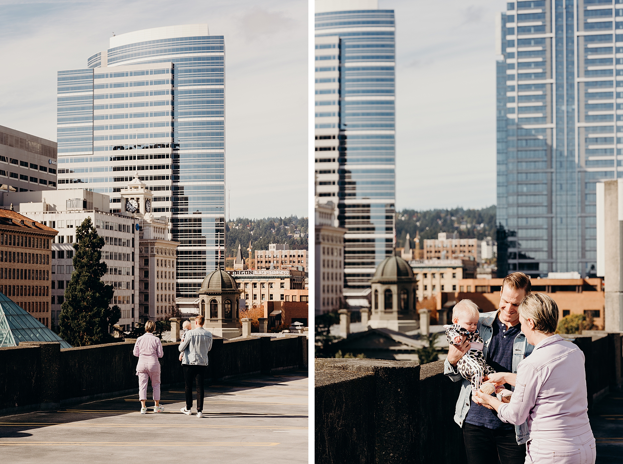 Downtown Portland Family Photos