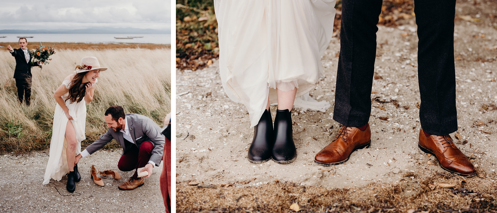 Bride & Groom's Shoes by Briana Morrison Photography