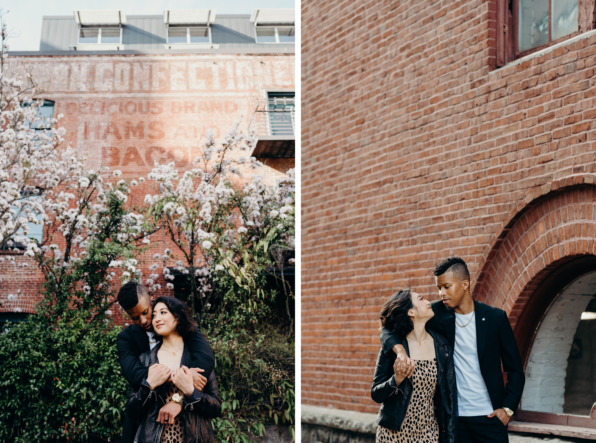 Downtown Portland Couples Session