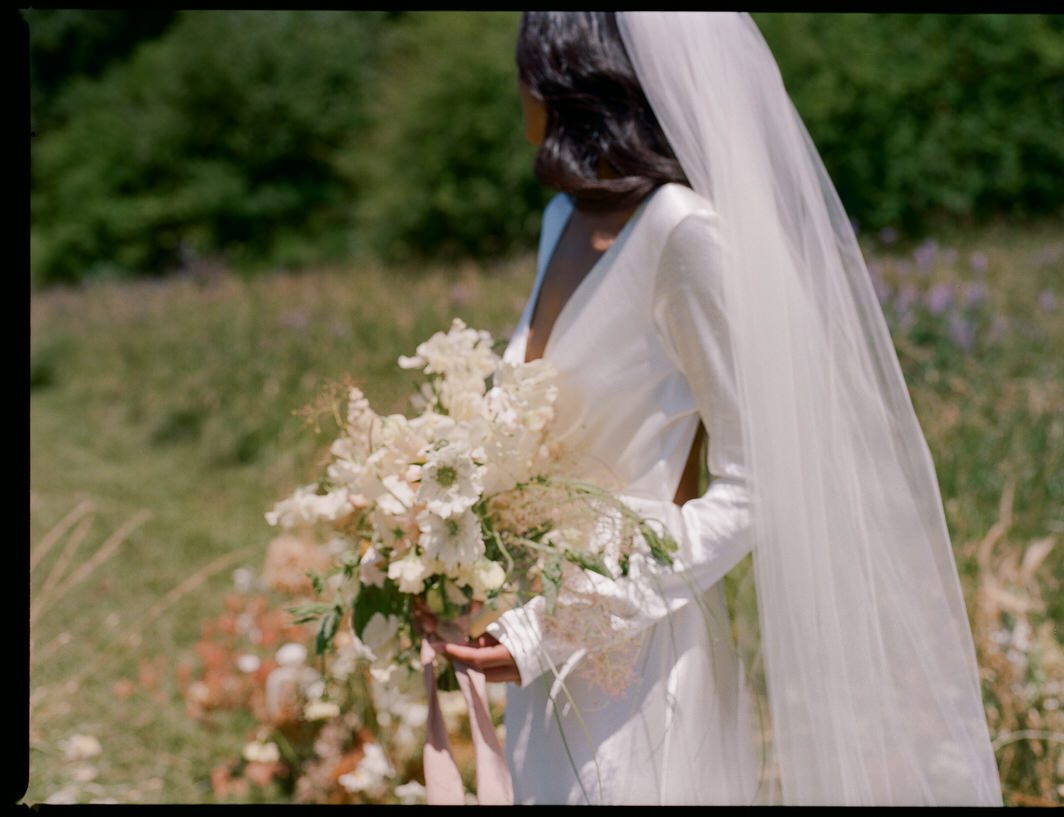 Film Portland wedding photograph by Briana Morrison